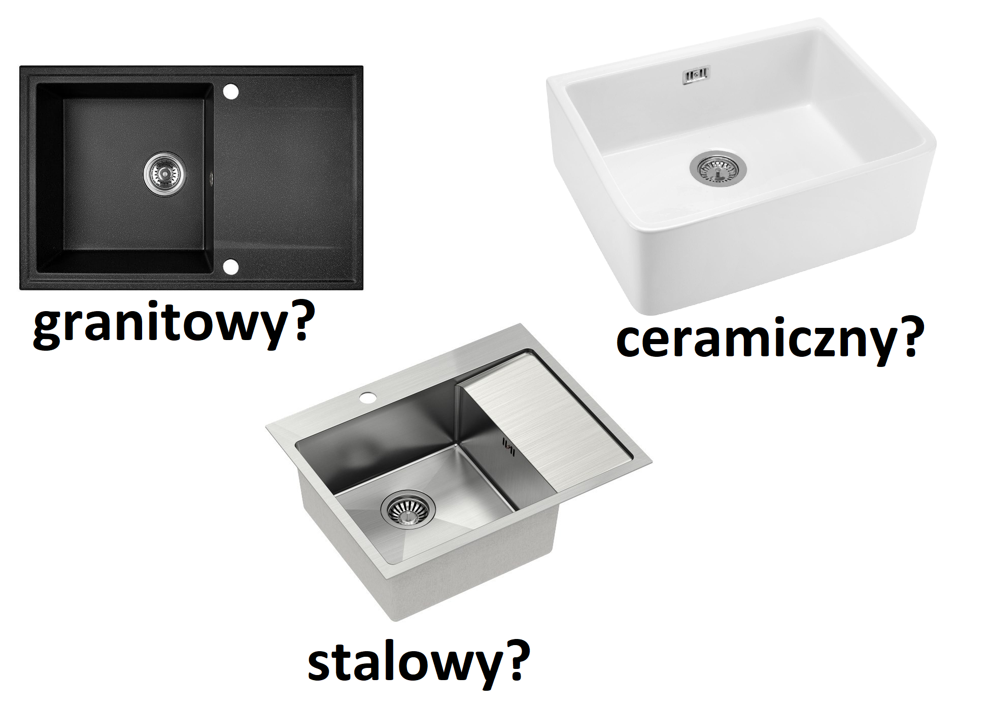 Ceramiczny, granitowy czy stalowy? Który zlewozmywak wybrać? Cz.I