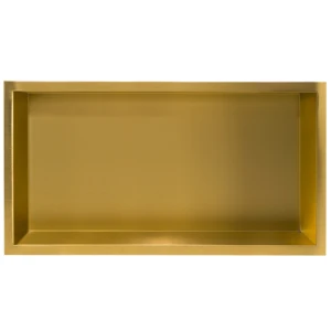 WALL-BOX ONE Gold / Brass - Półka pojedyncza złota 60x30x7 cm