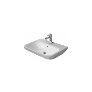 DURAVIT 23196000001 Umywalka 60 cm DuraStyle biala z przel. z polka,1 otw, WonderGliss