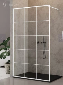 KABINA NEW MODUS WHITE WALK-IN U 70x200 CZYSTE 8mm ACTIVE SHIELD