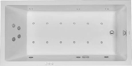 Starck Wanna z hydromasażem 1800x900mm, Combi-System P