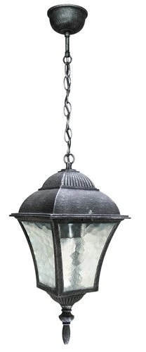 Toscana Lampa wisząca zewnętrzna IP43 srebrny antyczny E27 1x MAX 60