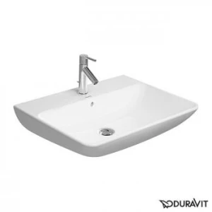 DURAVIT 2335650000 Umywalka 65cm ME by STARCK biala przelew,polka,1 otwor