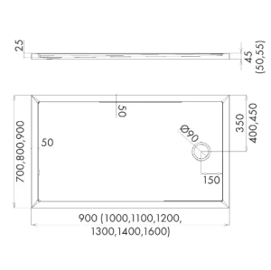 Estima 80x100x4,5