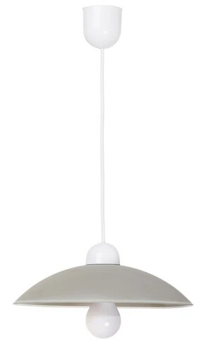 Cupola range Lampa wisząca IP20 popielaty E27 1x MAX 60