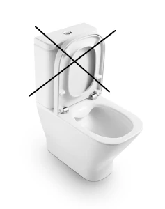 Miska WC o/podwójny do kompaktu WC Rimless (montaż do ściany)