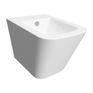 FONTANA bidet wiszący, 49 x 35 cm, biały połysk