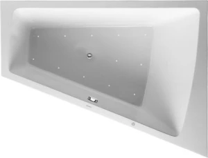 Paiova Wanna z hydromasażem 1800x1400mm, narożna prawa, Combi-System L