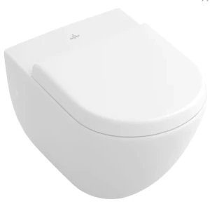 O.novo Miska ustępowa lejowa do WC-kompaktu 355 x 680 mm Weiss Alpin CeramicPlus