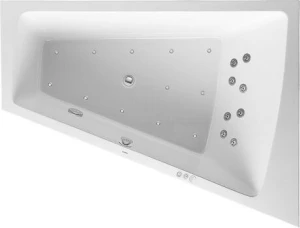 Paiova Wanna z hydromasażem 1800x1400mm, narożna prawa, Combi-System P