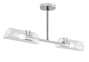 Teodoro lampa łazienkowa chrom E14 2x MAX 12W  IP44