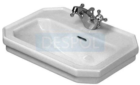 Umywalka mała z przelewem 50x36,5 cm Duravit Seria 1930 078550 00 00