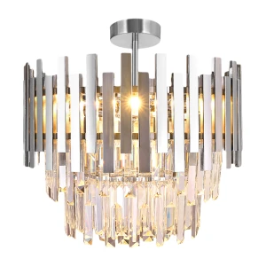 ASPEN CHROME Lampa sufitowa 6xE14