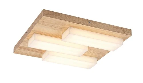 Konte Lampa sufitowa 1800 LM IP20 dąb LED 30