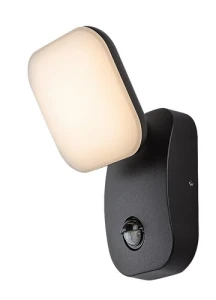 Odiel Zewnętrzna lampa ścienna 850 LM IP44 czarny LED 12