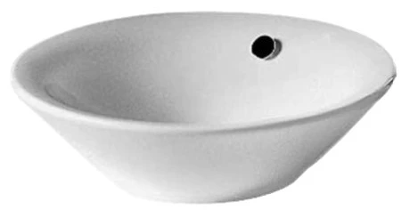 DURAVIT 04085300001 Um. stawiana 53 cm Starck 1 biala z przelewem, bez polki WG