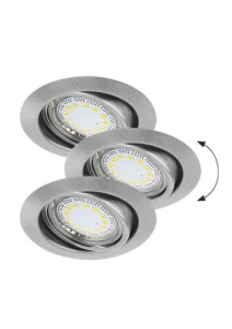 Spot Lite GU10 3x50W chrom satyna / regulowane