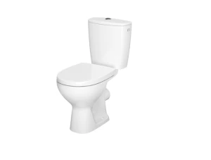 WC KOMPAKT 613 ARTECO 010 NEW CLEANON Z DESKĄ DUROPLASTOWĄ, ANTYBAKTERYJNĄ, WOLNOOPADAJĄCĄ Z FUNKCJĄ