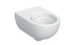 Wisząca miska WC Geberit Selnova Premium, 53cm lejowa, ukryte mocowania, Rimfree