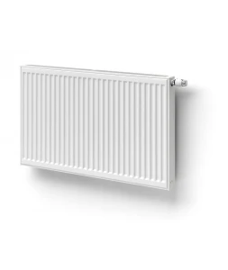 Novello N11 400 x 1200 zasilane od dołu z wbudowanym zaworem termostatycznym - biały 