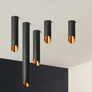 LAMPA APP571-1C BLACK/GOLD 20cm