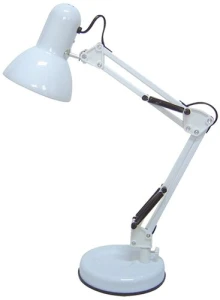 Samson Lampa stołowa   IP20 biały E27 1x MAX 60