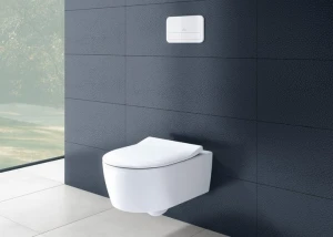 Avento Wc wiszący 54cm komplet z deską wolnoopadająca biały Ceramic Plus