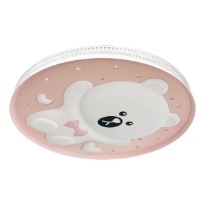 Plafoniera BEAR PINK 34W LED Ø490 mm