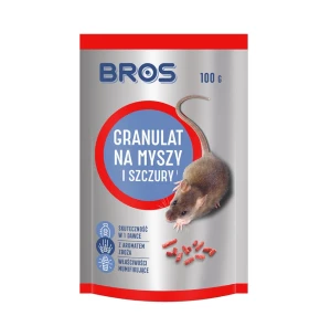 BROS - granulat na myszy i szczury doypack 100g