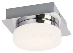 Spot Hilary LED/ 1X 5W, IP20 (400lm, 4000K), chrom/szkło oplalizowane