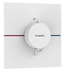 ShowerSelect Comfort E Bateria termostatyczna, podtynkowa Biały Matowy