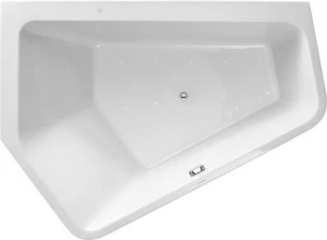 Paiova 5 Wanna z hydromasażem 1900x1400mm, z obudową, lewa, Combi-System L