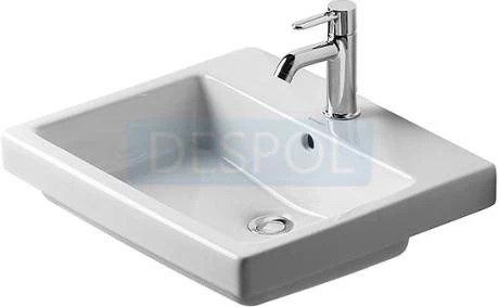 Umywalka nablatowa 55 x 46,5 cm Duravit Vero 031555 00 00