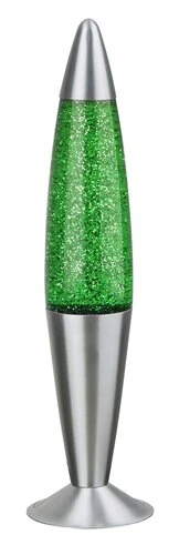 Glitter Lampka dekoracyjna   IP20 zielony E14 G45 1x MAX 25