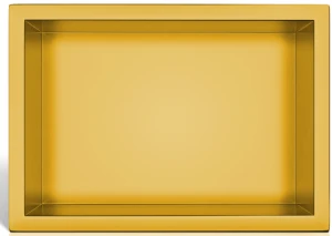 WALL-BOX ONE Gold / Brass - Półka pojedyncza złota