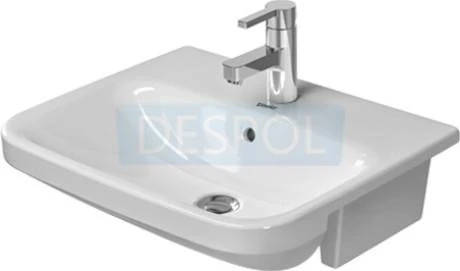 DuraStyle Umywalka półblatowa 55x45,5 cm Duravit 037555 00 00