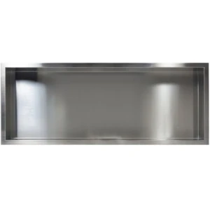 WALL-BOX ONE - Półka pojedyncza INOX 90x30x7 cm