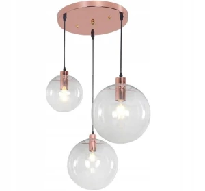 LAMPA LASSI SET APP038-3CP ROSE GOLD