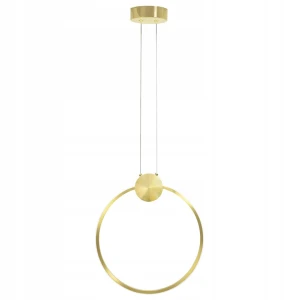 LAMPA SUFITOWA WISZĄCA LED APP1393-CP GOLD 30CM