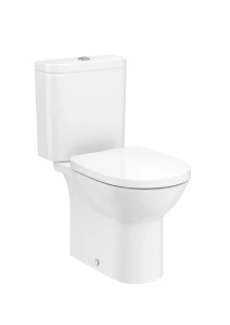 Miska WC ROUND do kompaktu Rimless o/podwójny + zbiornik + deska standardowa