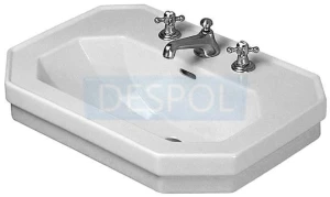 Umywalka z przelewem 70x50 cm Duravit Seria 1930 043870 00 00