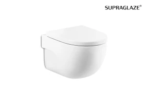 MERIDIAN Miska WC 48cm podwieszana Rimless Compacto SUPRAGLAZE