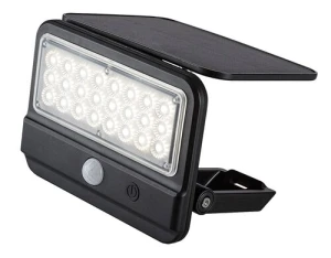 Flaxton Lampa solarna 700 LM IP54 czarny LED 7