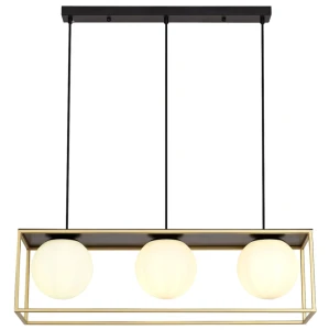 LAMPA APP1164-3CP GOLD/WHITE