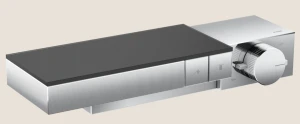 AXOR Edge Bateria termostatyczna do 2 odbiorników, montaż podtynkowy - szlif diamentowy chrom