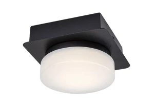 Attichus Lampa Łazienkowa 670  IP44 czarny matowy LED 5