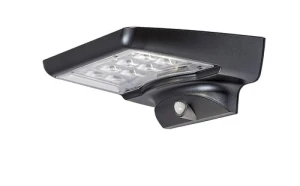 Moselle Lampa solarna 300  IP44 czarny LED 4