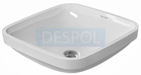 DuraStyle Umywalka podblatowa 37x37 cm Duravit 037337 00 00