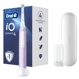 Oral-B szczoteczka elektryczna iO SERIES 4 ROSE - szczoteczka magnetyczna z etui podróżnym