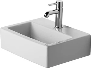 DURAVIT 07044500411 Umywalka mala 45 cm Vero Med , bez przel., z polka,1 otw,WG